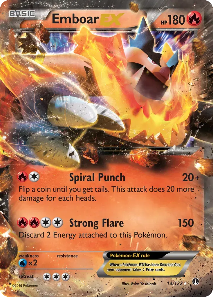 Emboar-EX BREAKpoint 14