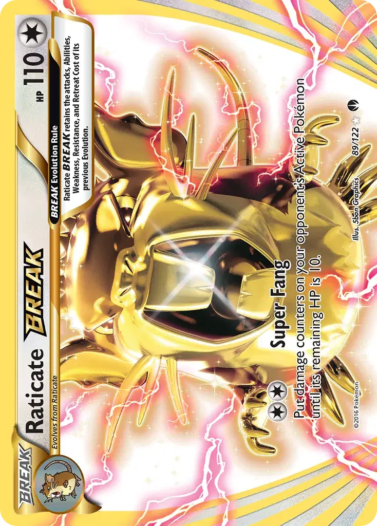 Raticate BREAK BREAKpoint 89