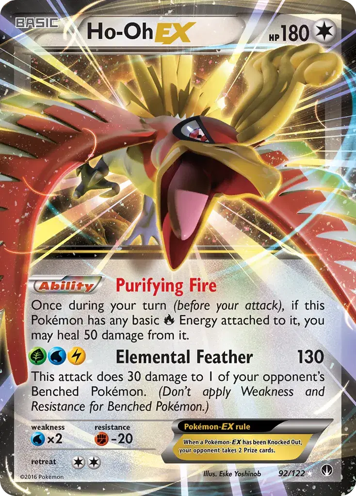 Ho-Oh-EX BREAKpoint 92