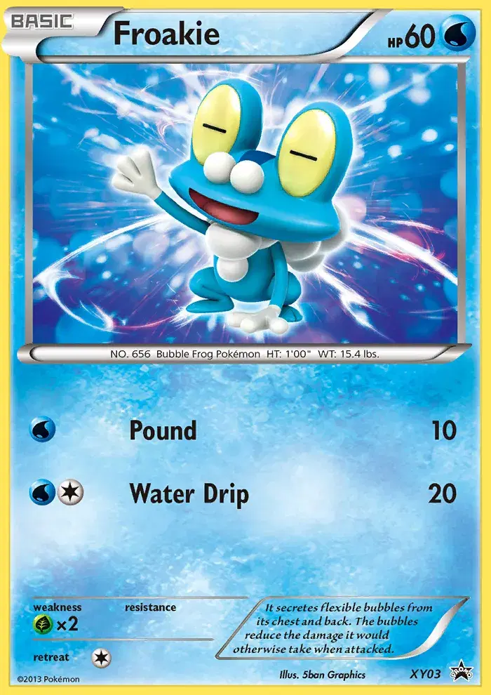 Froakie XY Black Star Promos XY03