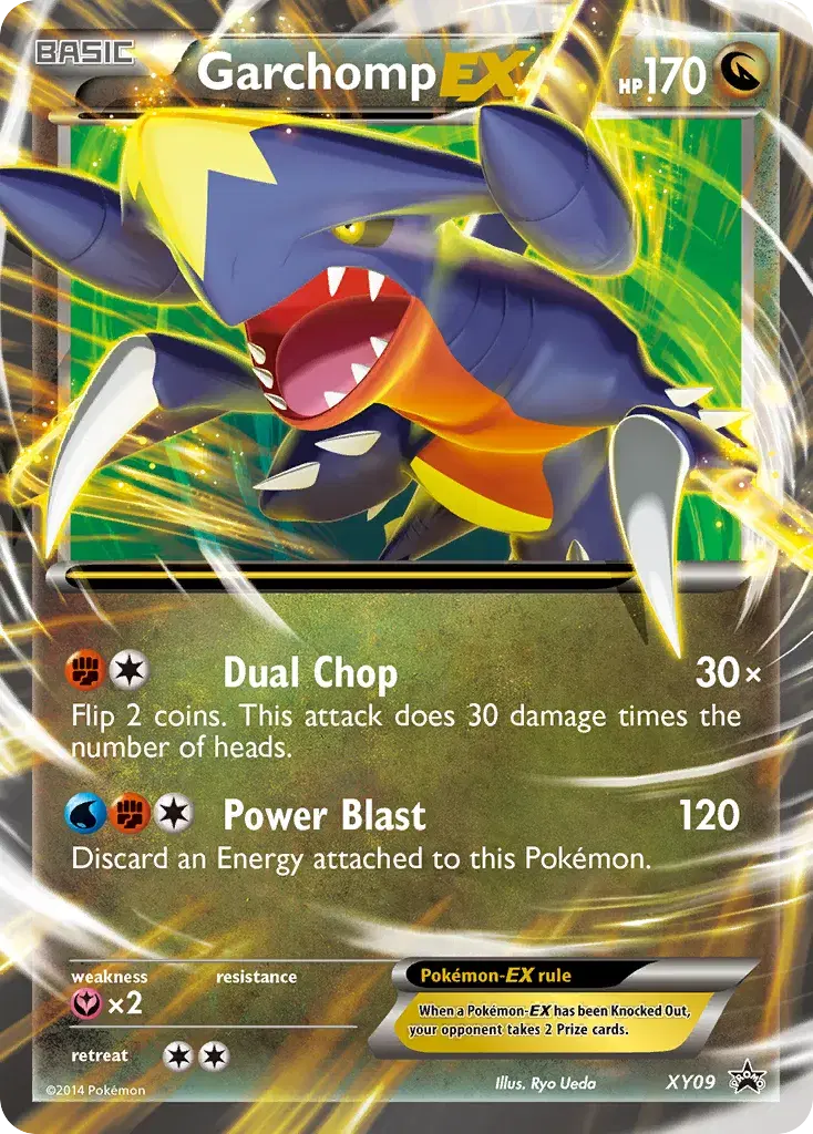 Garchomp-EX XY Black Star Promos XY09