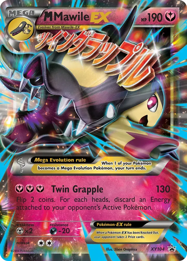 M Mawile-EX XY Black Star Promos XY104