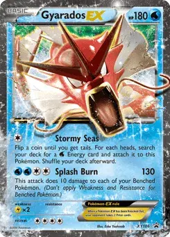 Gyarados-EX XY Black Star Promos