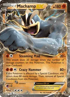 Machamp-EX XY Black Star Promos
