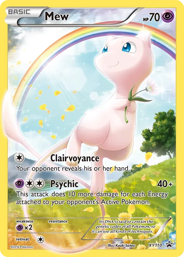 Mew XY Black Star Promos XY110