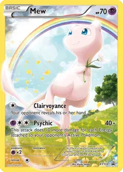 Mew XY Black Star Promos