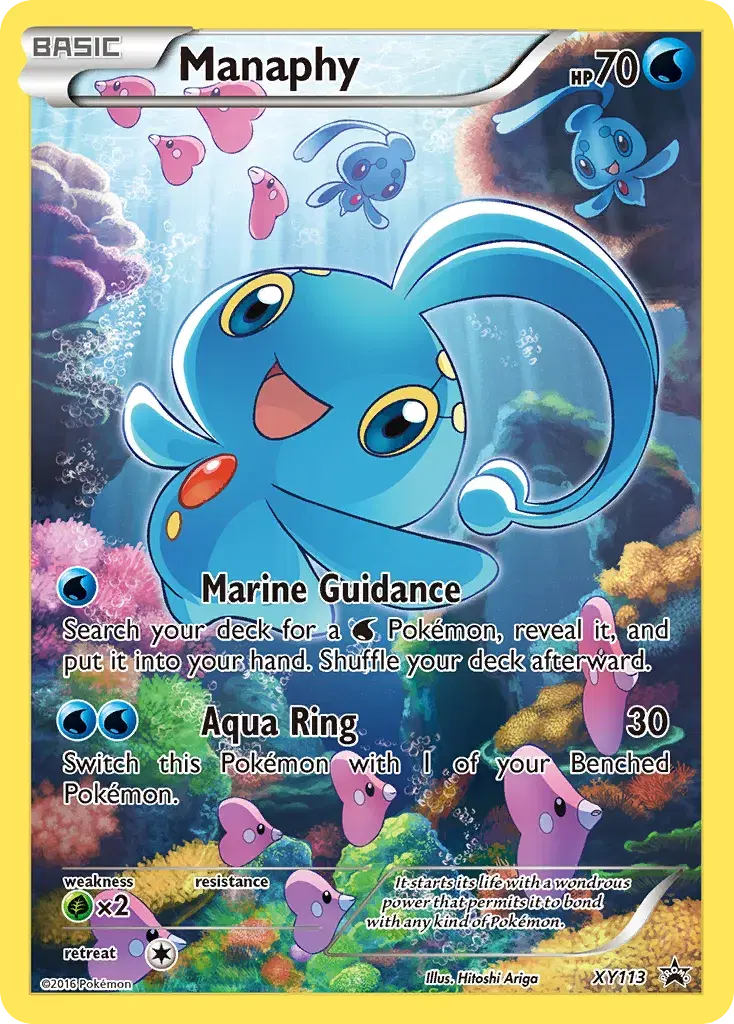 Manaphy XY Black Star Promos XY113