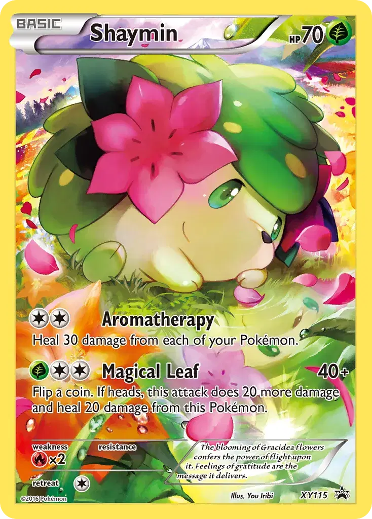 Shaymin XY Black Star Promos XY115