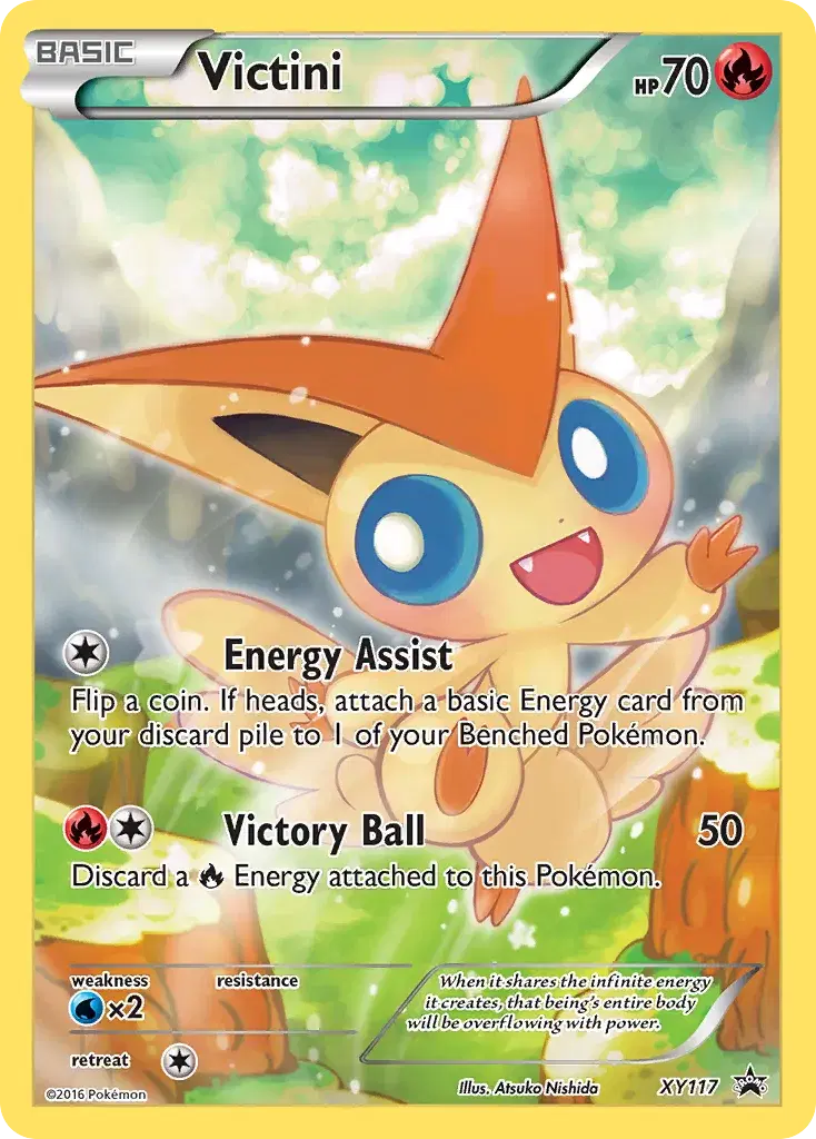 Victini XY Black Star Promos XY117