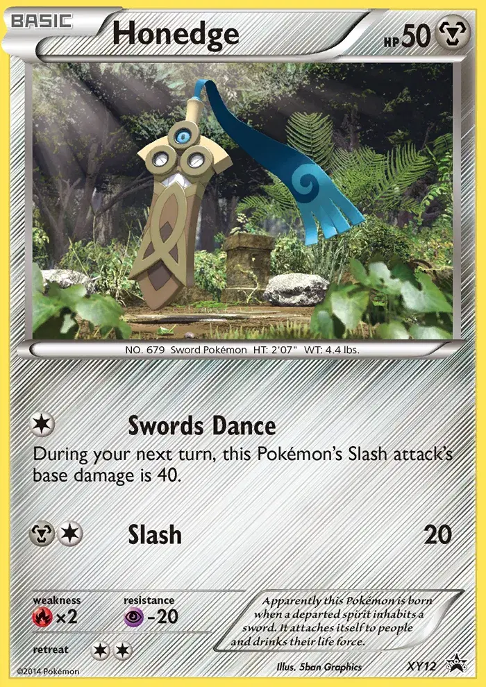 Honedge XY Black Star Promos XY12