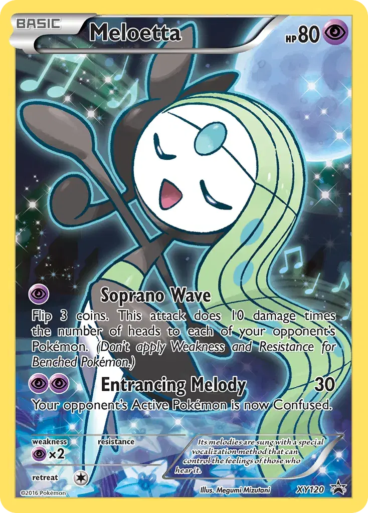 Meloetta XY Black Star Promos XY120