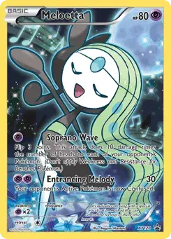 Meloetta XY Black Star Promos