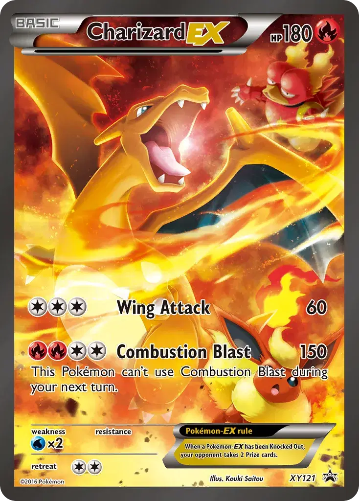 Charizard-EX XY Black Star Promos XY121