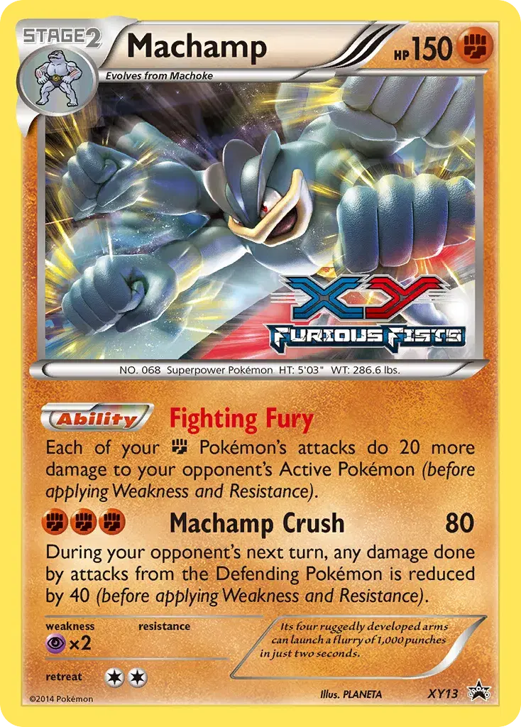 Machamp XY Black Star Promos XY13