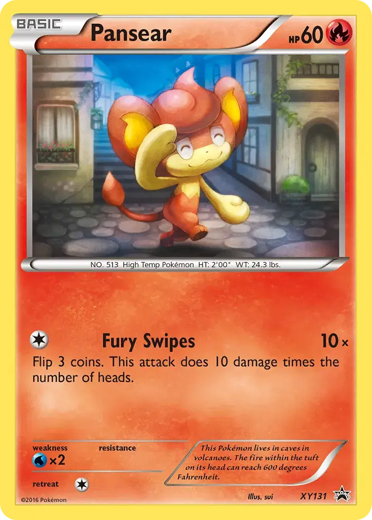 Pansear XY Black Star Promos XY131