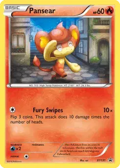 Pansear XY Black Star Promos