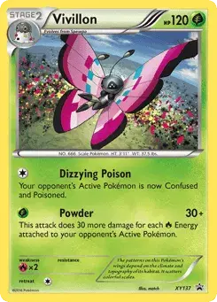 Vivillon XY Black Star Promos