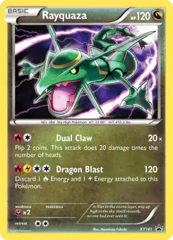 Rayquaza XY Black Star Promos