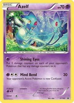 Azelf XY Black Star Promos