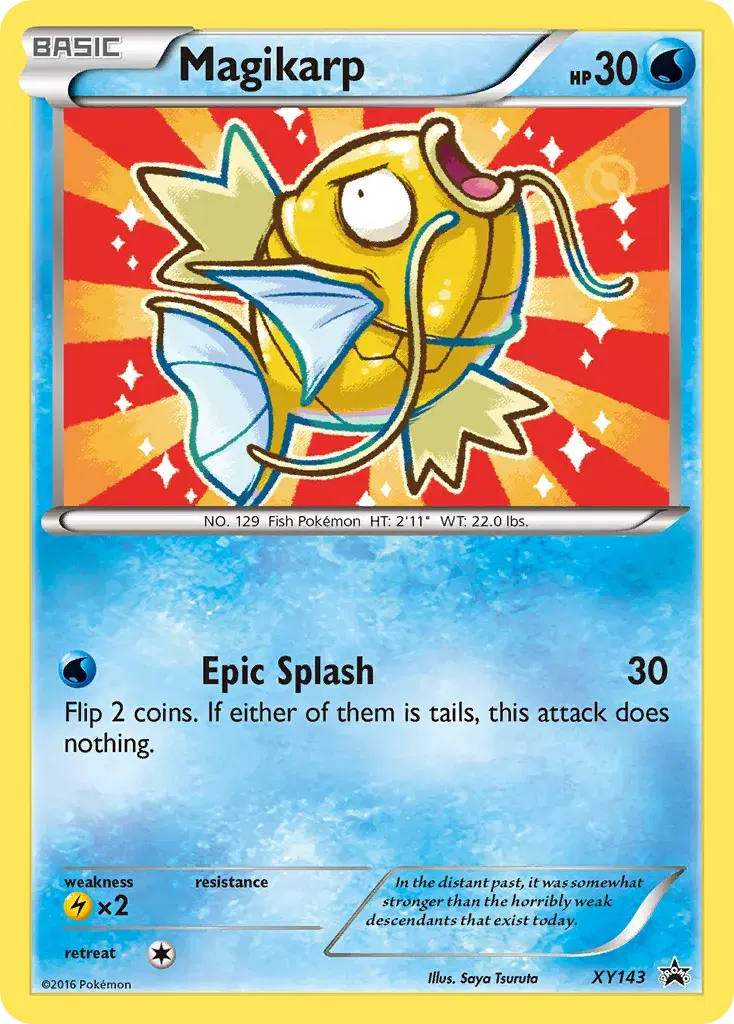 Magikarp XY Black Star Promos XY143