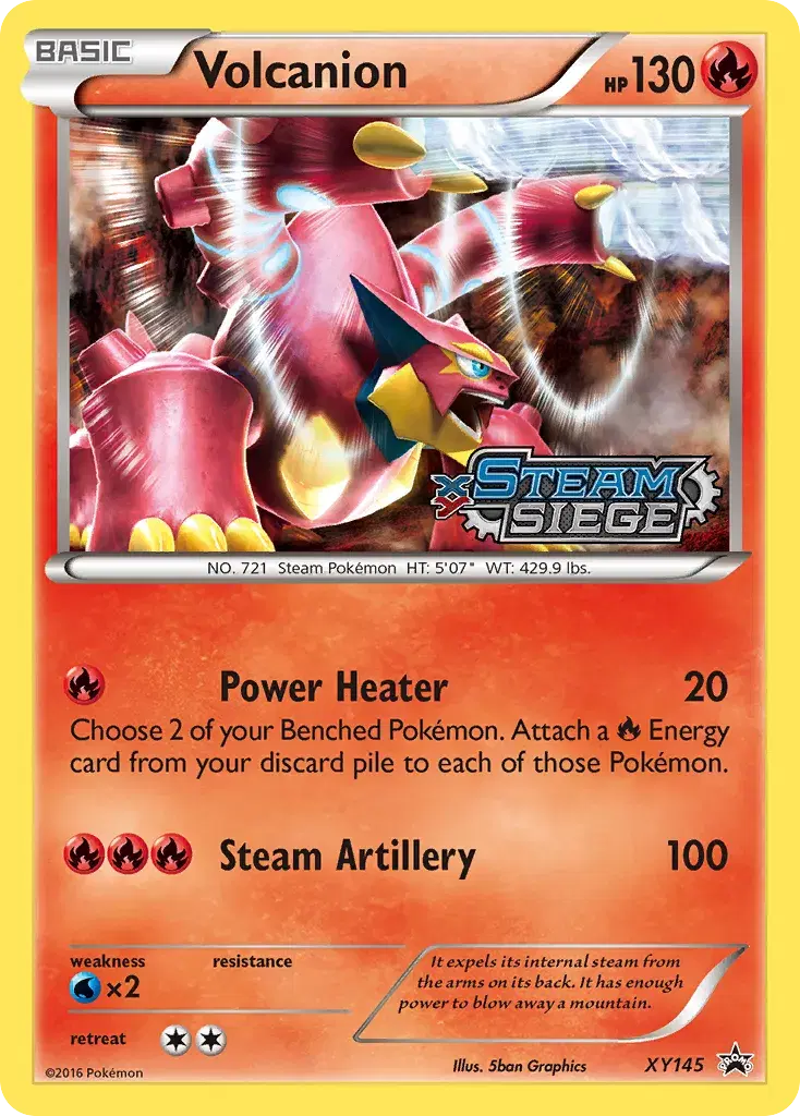 Volcanion XY Black Star Promos XY145