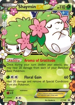 Shaymin-EX XY Black Star Promos