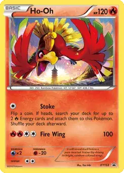 Ho-Oh XY Black Star Promos