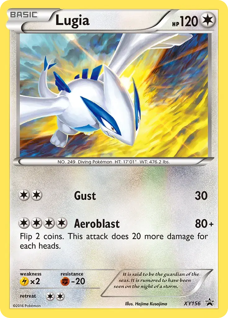 Lugia XY Black Star Promos XY156
