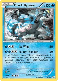 Black Kyurem XY Black Star Promos
