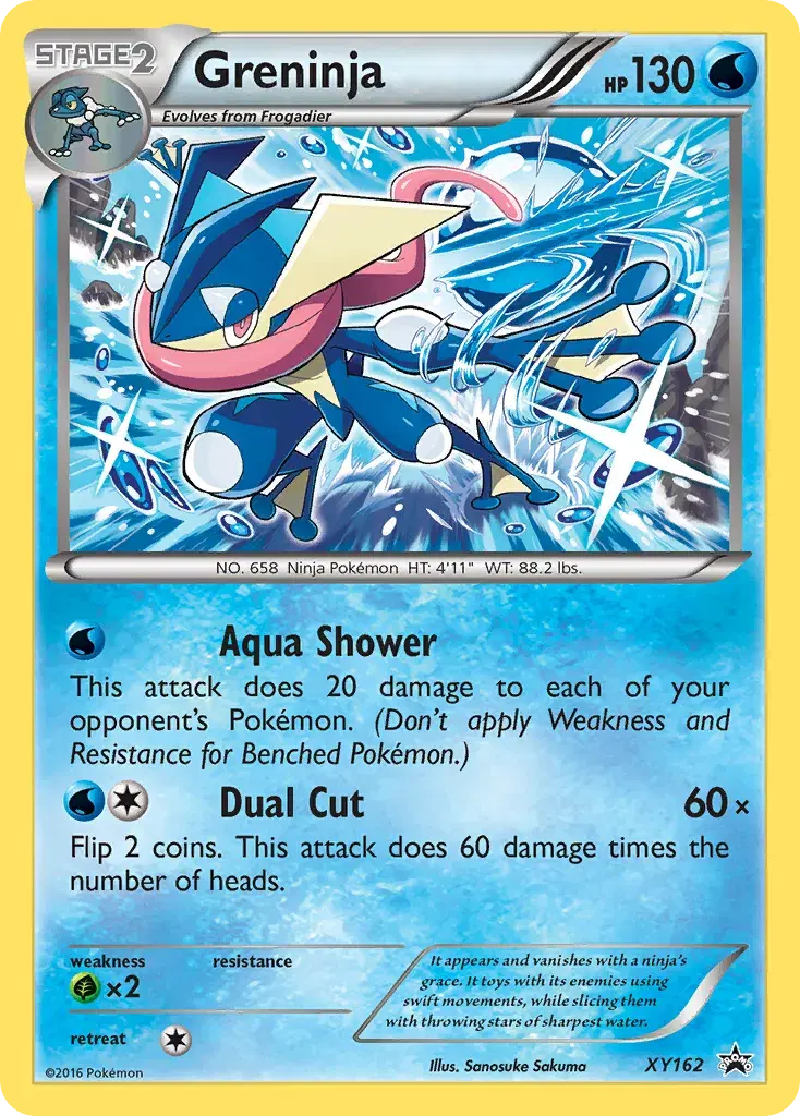 Greninja XY Black Star Promos XY162