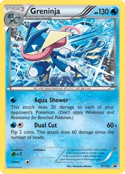 Greninja XY Black Star Promos