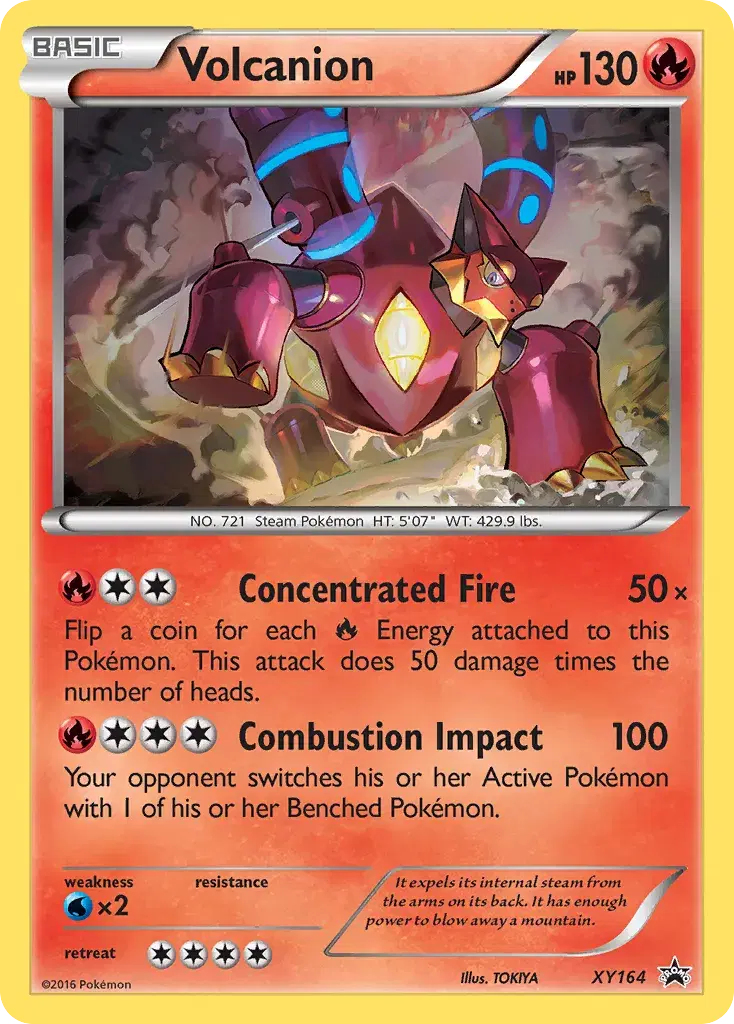 Volcanion XY Black Star Promos XY164