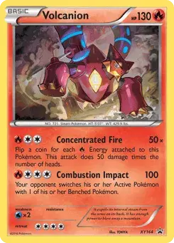 Volcanion XY Black Star Promos