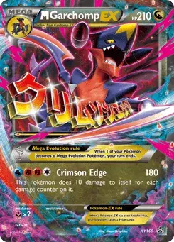 M Garchomp-EX XY Black Star Promos