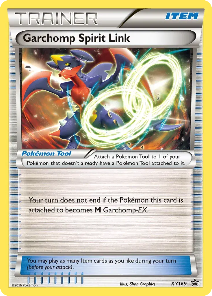 Garchomp Spirit Link XY Black Star Promos XY169
