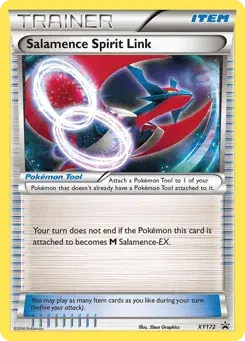 Salamence Spirit Link XY Black Star Promos