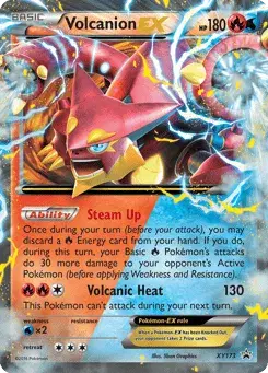 Volcanion-EX XY Black Star Promos
