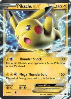 Pikachu-EX XY Black Star Promos