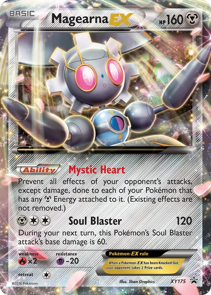 Magearna-EX XY Black Star Promos XY175