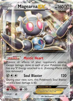 Magearna-EX XY Black Star Promos