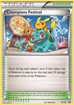 Champions Festival XY Black Star Promos