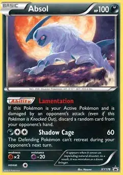 Absol XY Black Star Promos