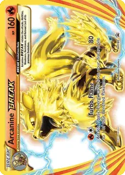 Arcanine BREAK XY Black Star Promos