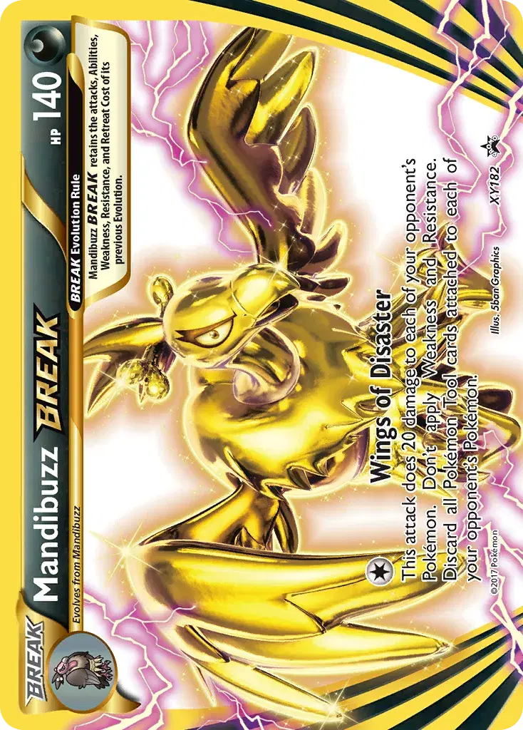 Mandibuzz BREAK XY Black Star Promos XY182