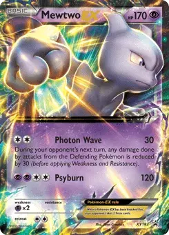 Mewtwo-EX XY Black Star Promos