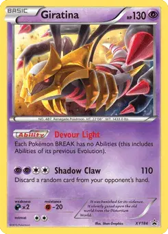 Giratina XY Black Star Promos