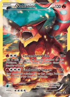 Volcanion XY Black Star Promos