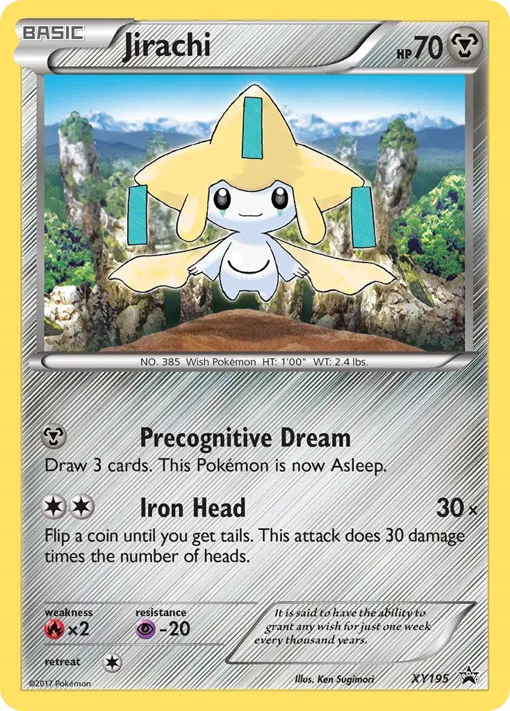 Jirachi XY Black Star Promos XY195