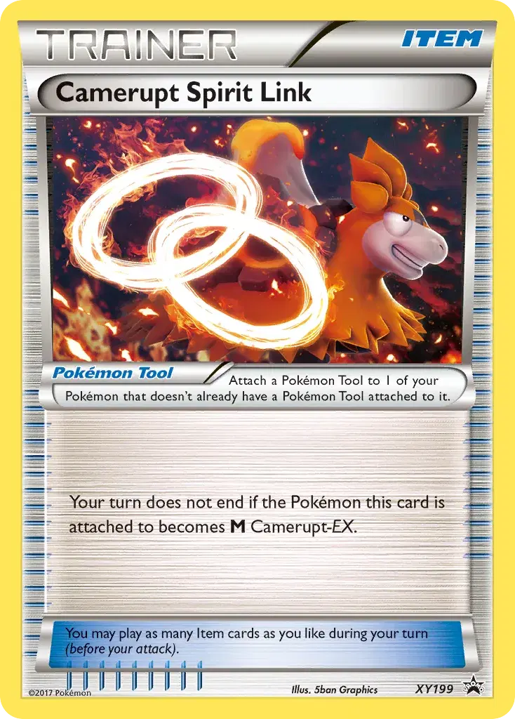Camerupt Spirit Link XY Black Star Promos XY199