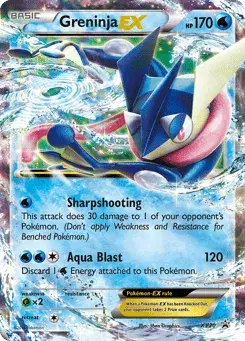 Greninja-EX XY Black Star Promos